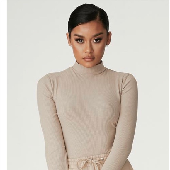 MESHKI Lexie Long Sleeve Bodysuit NEW - Picture 2 of 4